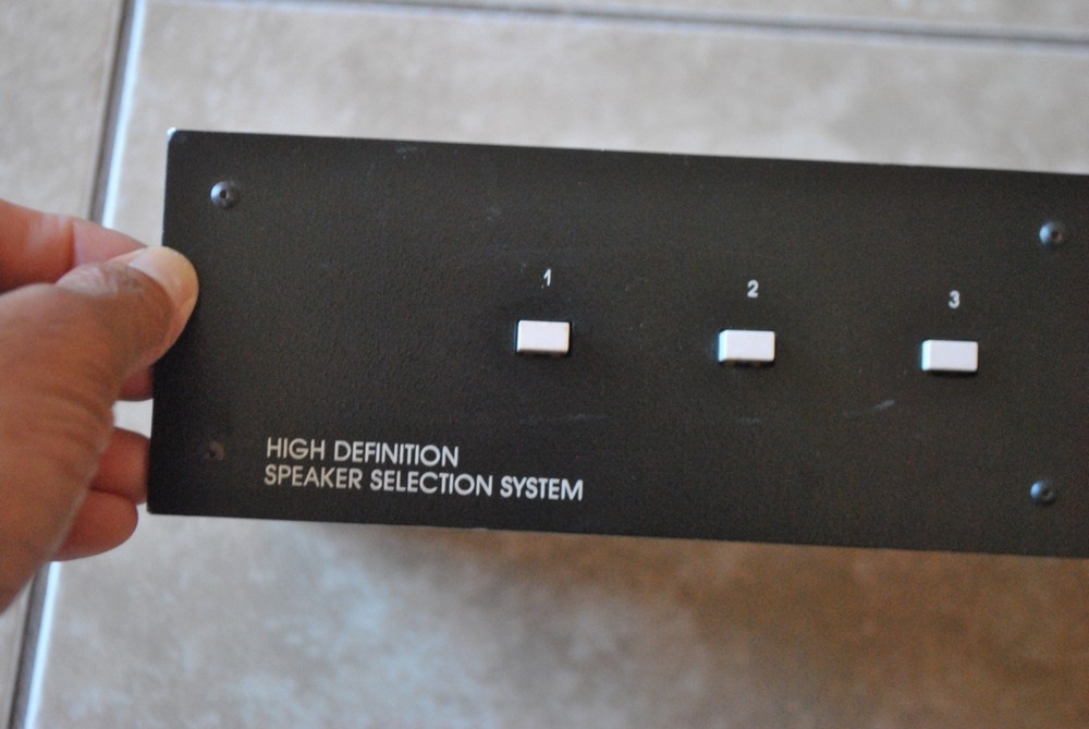 niles audio hds-4 speaker selection system