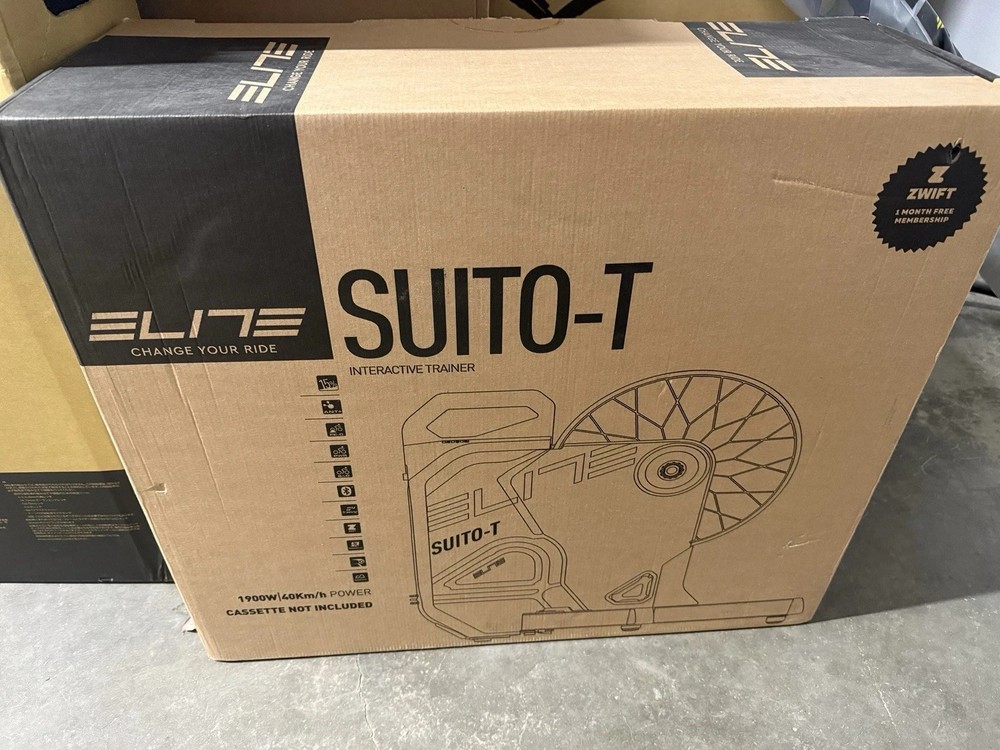 Elite Suito-T Direct Drive Interactive Trainer - Black