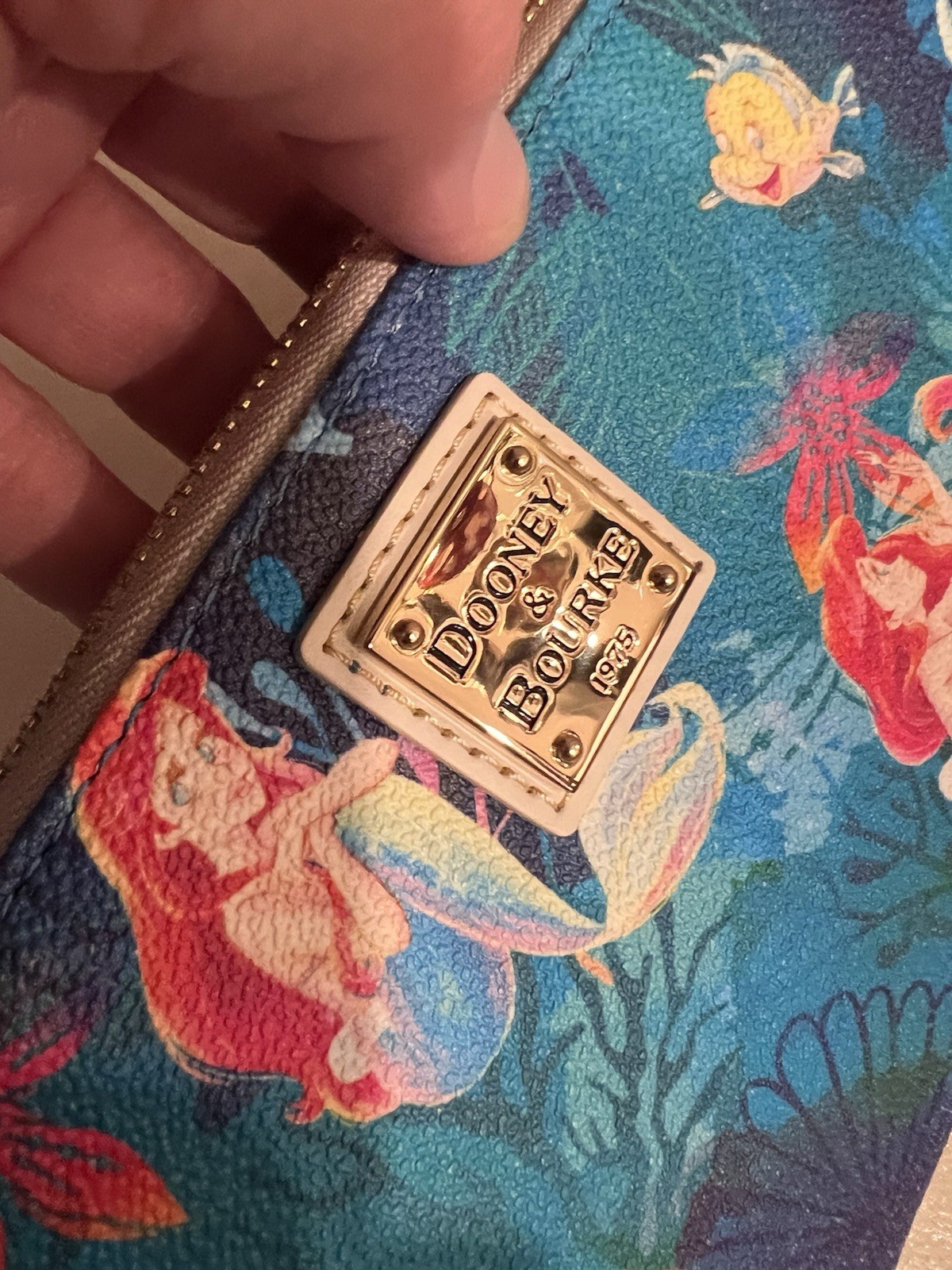 Disney Dooney & Bourke Ariel The Little Mermaid Wallet NWT