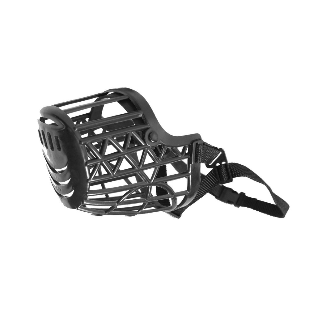 - Basket Muzzle - Cage Dog Muzzle, Prevents Barking, Biting and Chewing - Dog...
