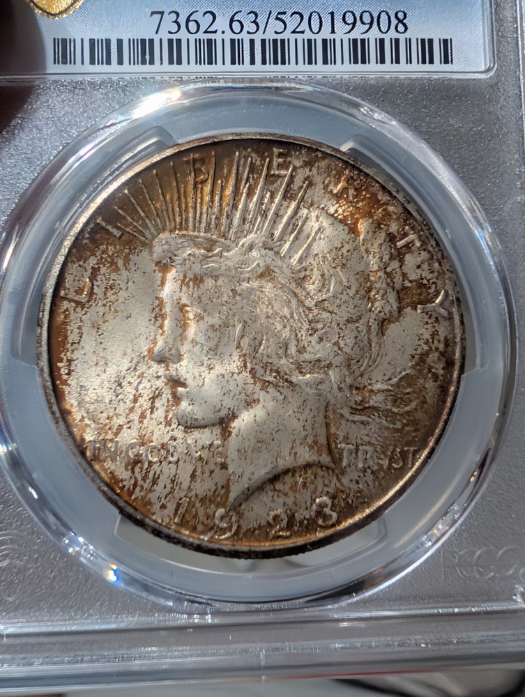 1923 S Peace Dollar MS63 PCGS