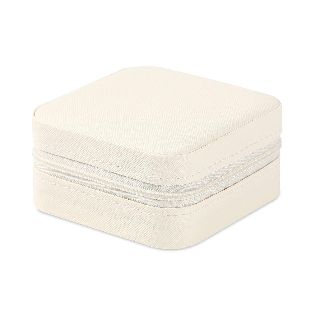 Mini Jewelry Organizer Case - 4pcs White