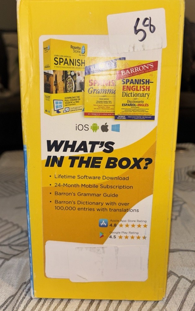Rosetta Stone Learn Spanish Bonus Pack