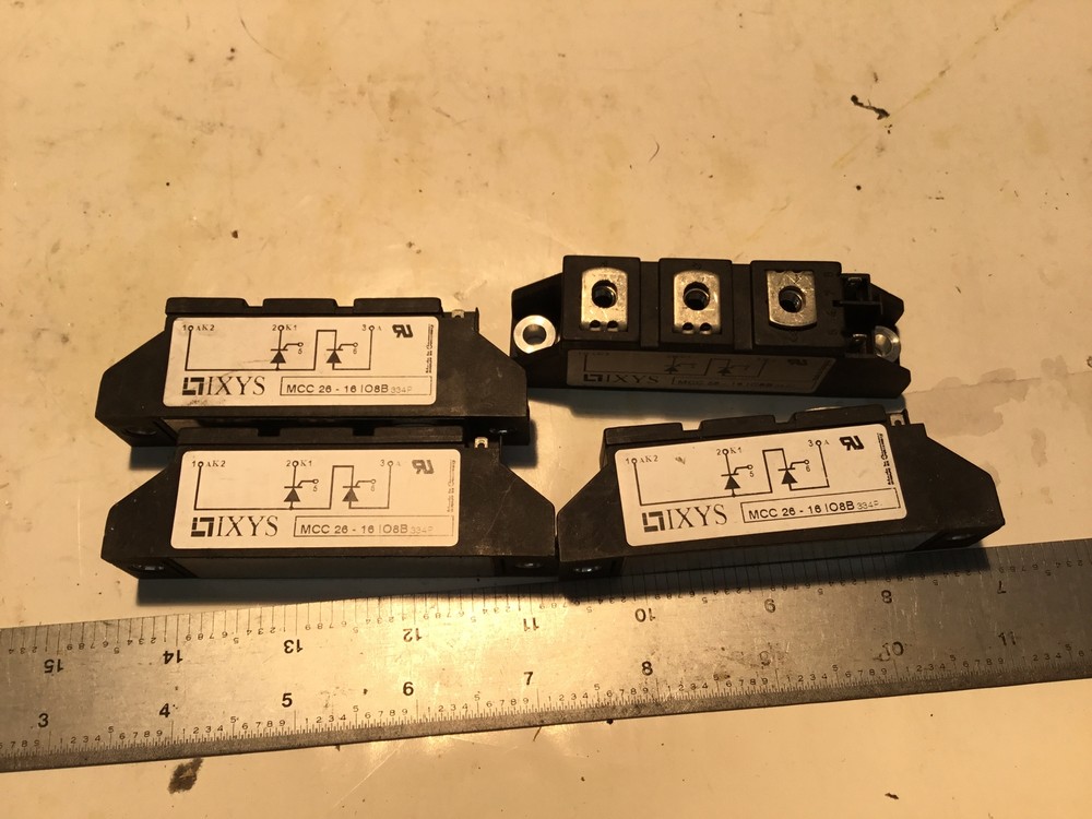 4 pc IXYS MCC 26-16 IO8B Thyristor Module New (152)