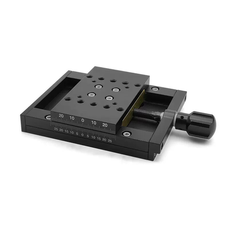 Width Manual Dovetail Displacement Table High Precision Displacement Table