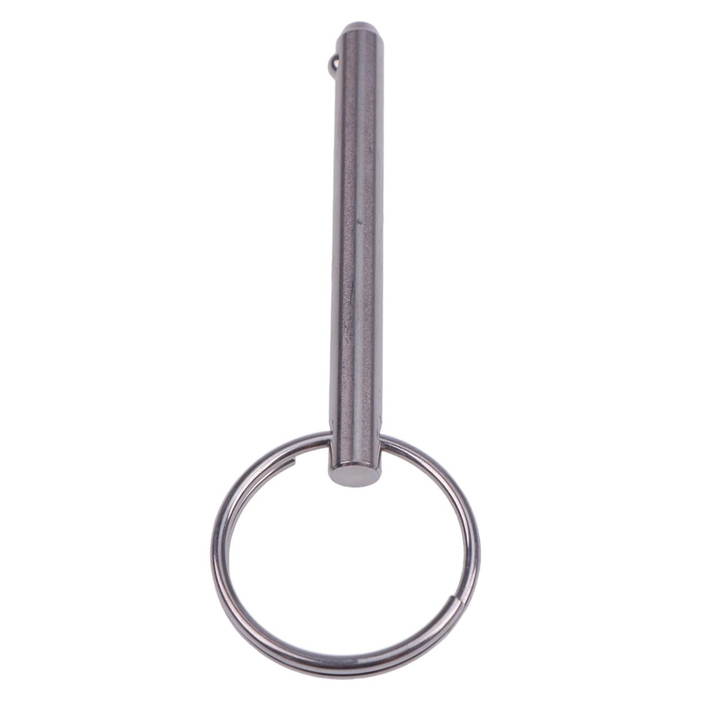 ZTUOAUMA 4X 1/4'' Diameter Simple Insert Quick Release Overall 2'', Silver