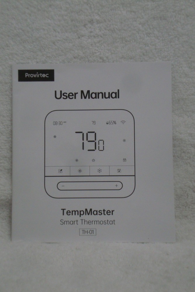 Provirtec TempMaster Smart Thermostat Kit Model TH-01