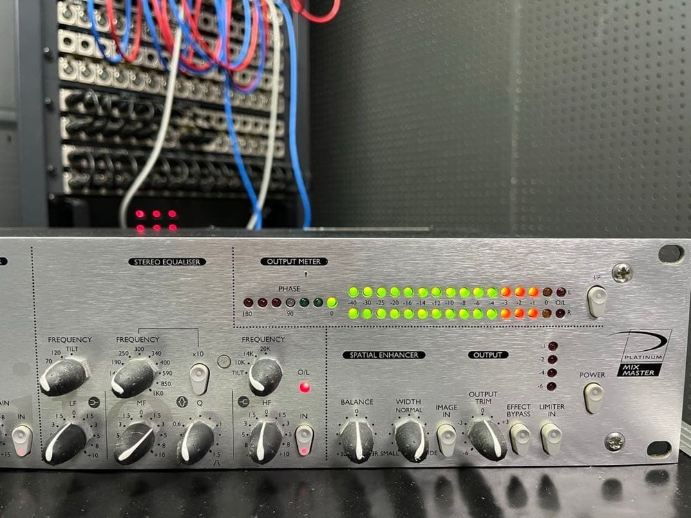 Focusrite MixMaster 2U Rackmount Stereo Mastering Processor Analog