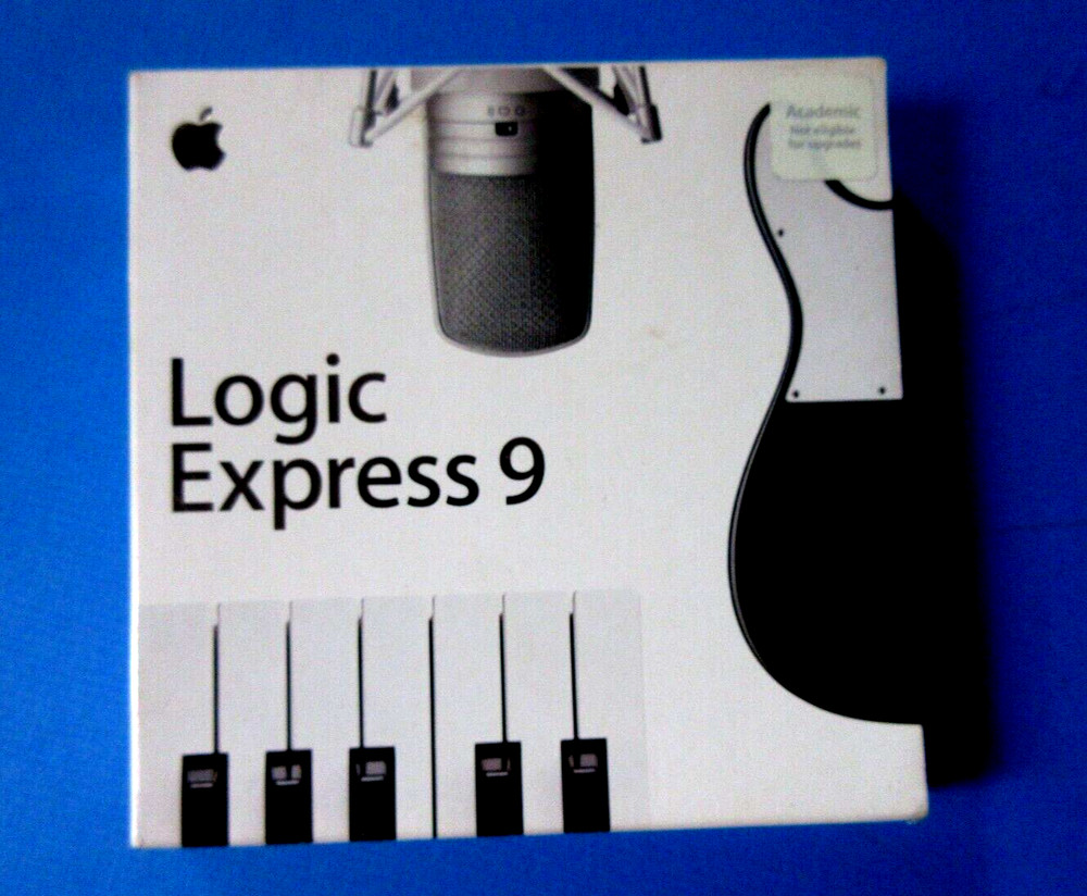 Apple Logic Express 9 Music Editing/Composing for Intel-based (Mac) CIB w/ Key