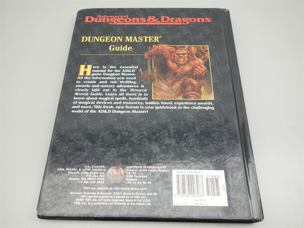 Advanced Dungeons & Dragons, AD&D: Dungeon Master Guide (TSR 2160)