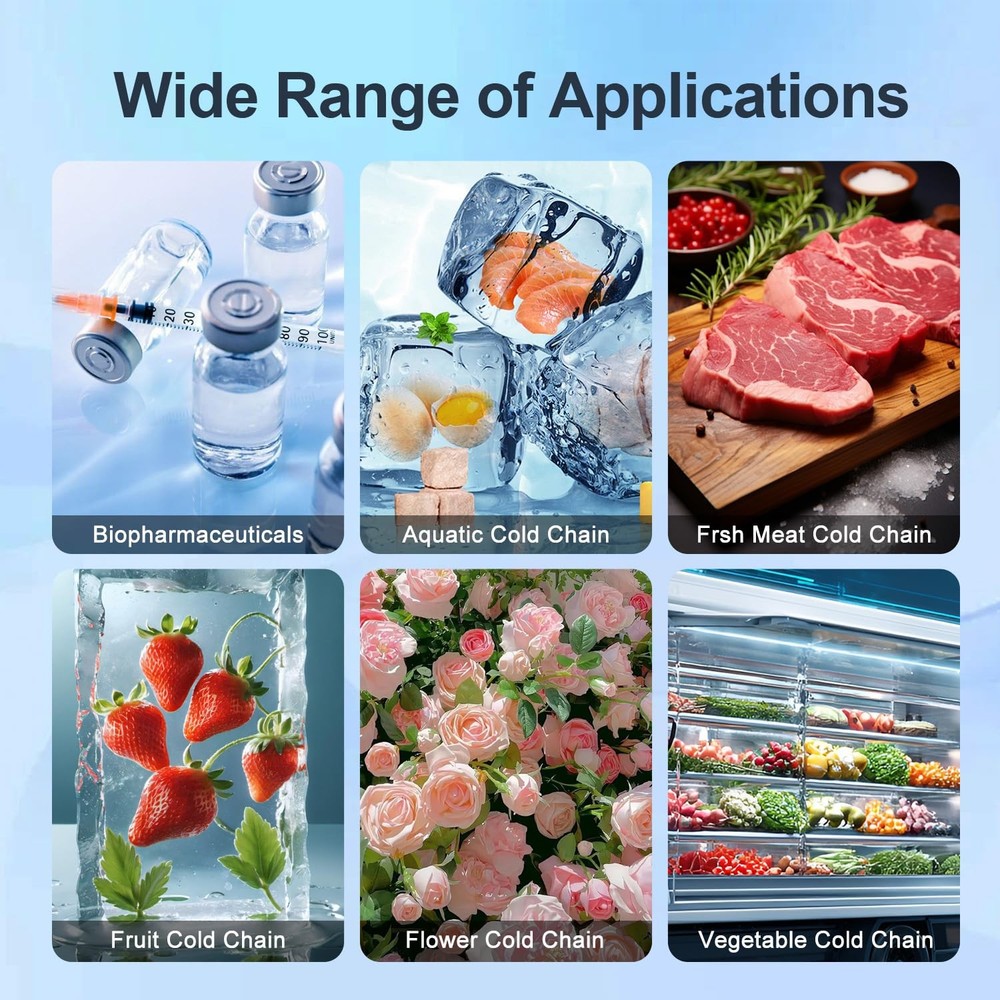 Temperature Data Logger USB 5 Pack Disposable Logger, 129600 5pack