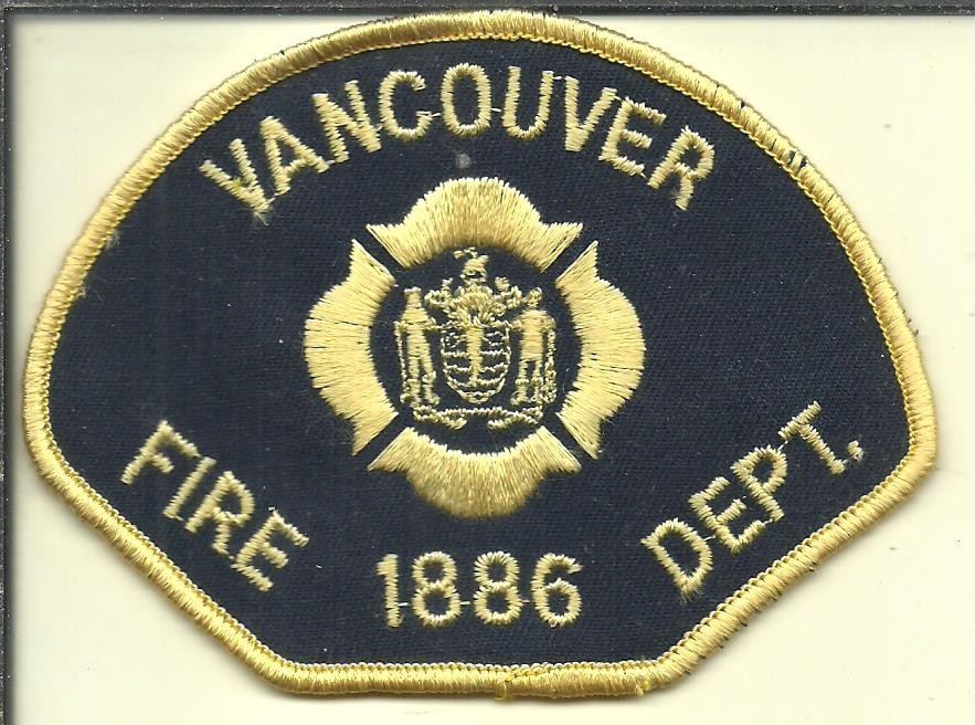 Vancouver (BC) Fire Department (1866) Patch