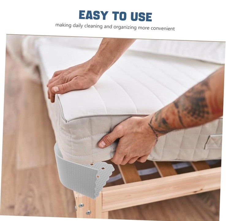 Bed Sheet Holders. Silicone 4 Pcs