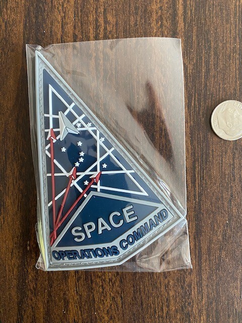 U.S. SPACE FORCE - SPACE OPERATIONS COMMAND .... VINYL PATCH