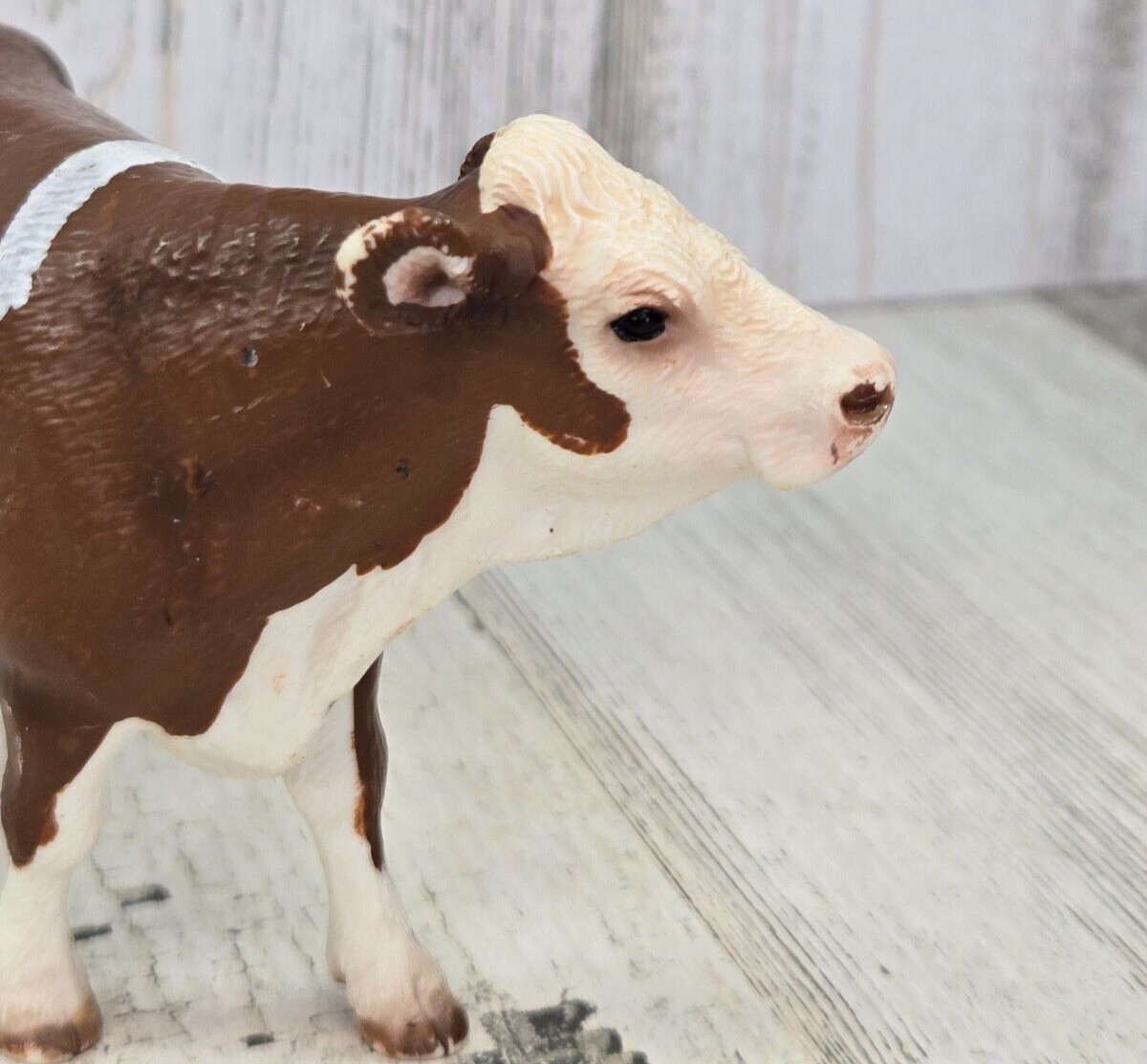 Schleich Dairy Cow Farm Animal D73527 Brown and White