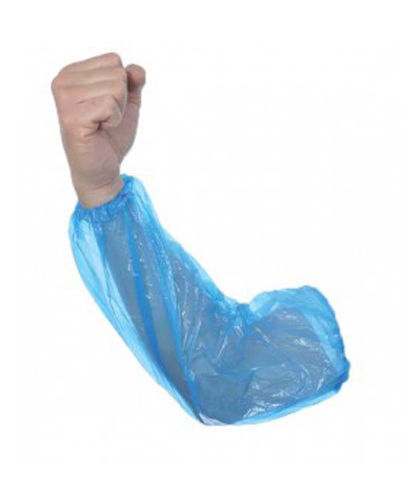 2000~ Polyethylene (PE) Sleeves - Clear and Blue,  18"