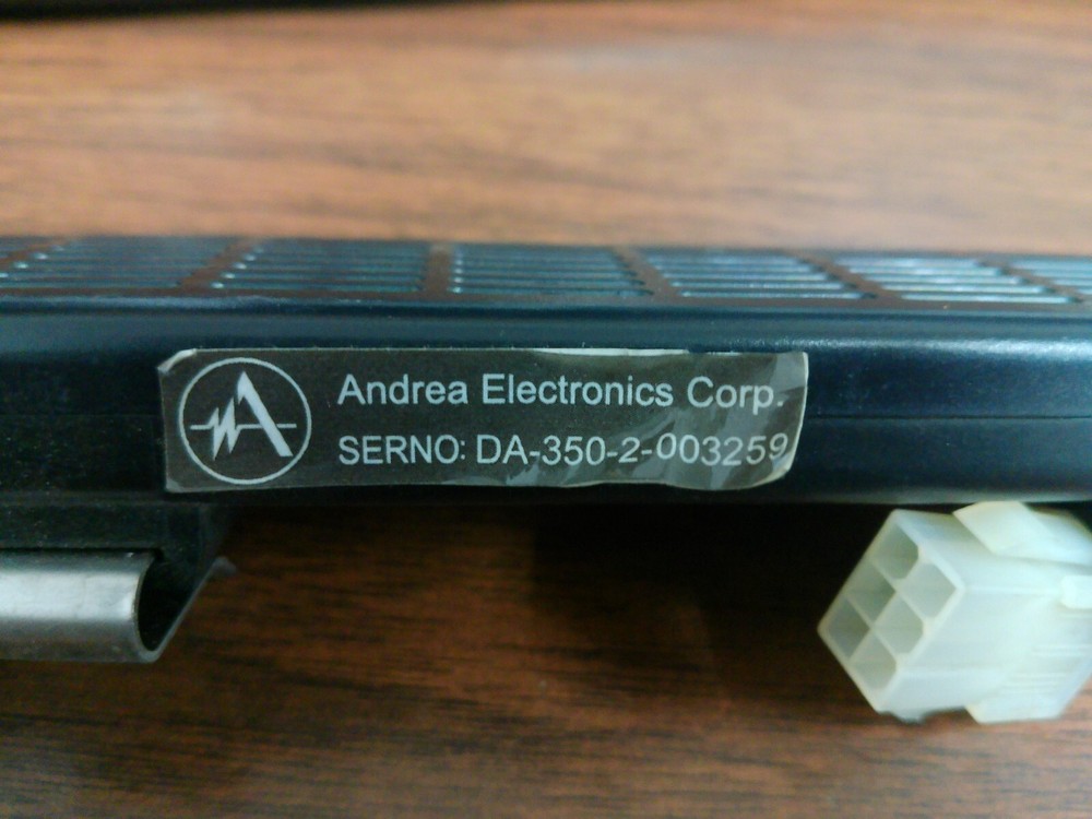 Andrea Electronics DA-350 Auto Array Linear Microphone Digital