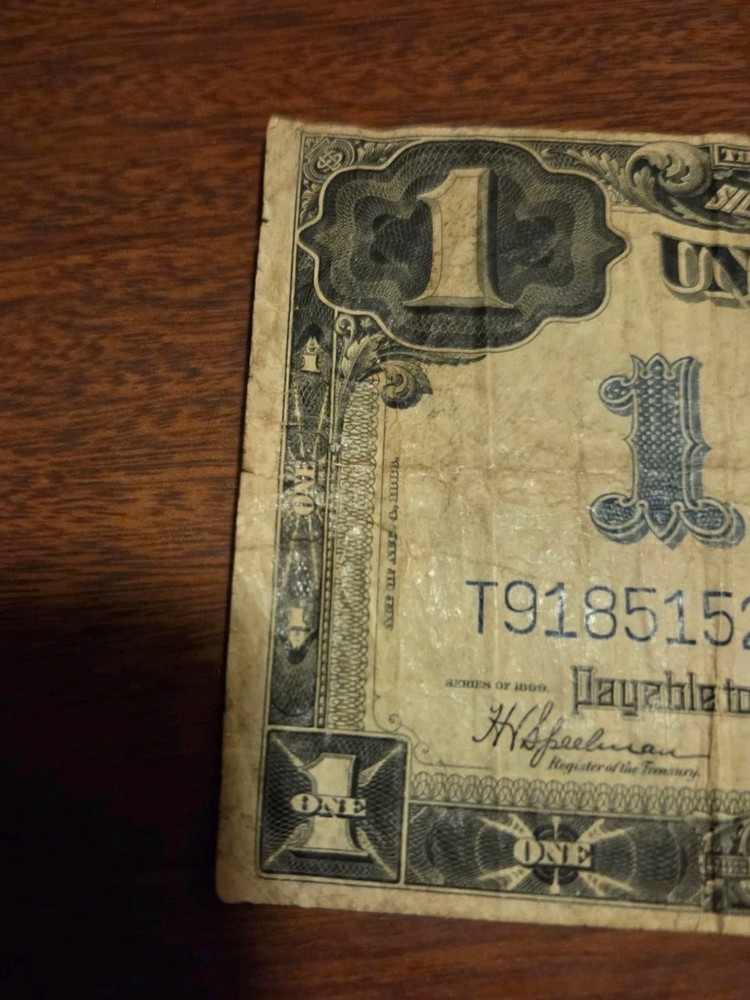 1899 1 silver certificate Black Eagle