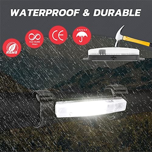 UTV Dome Light, Universal Roll Bar Mount Interior LED Light for UTV Red