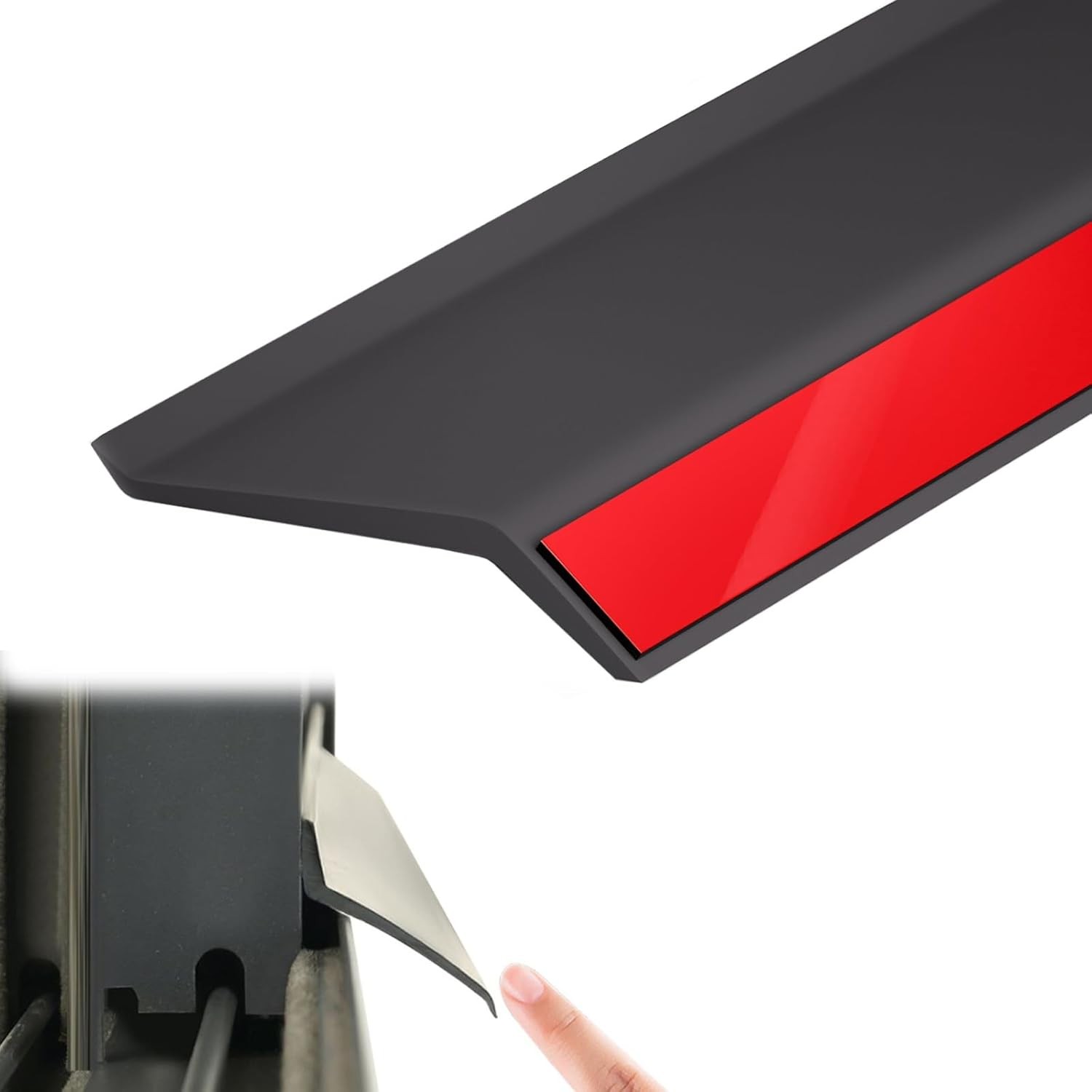 8.2FT Window Guard Seal Strip Trim Rain Deflector for Home Sliding Windows