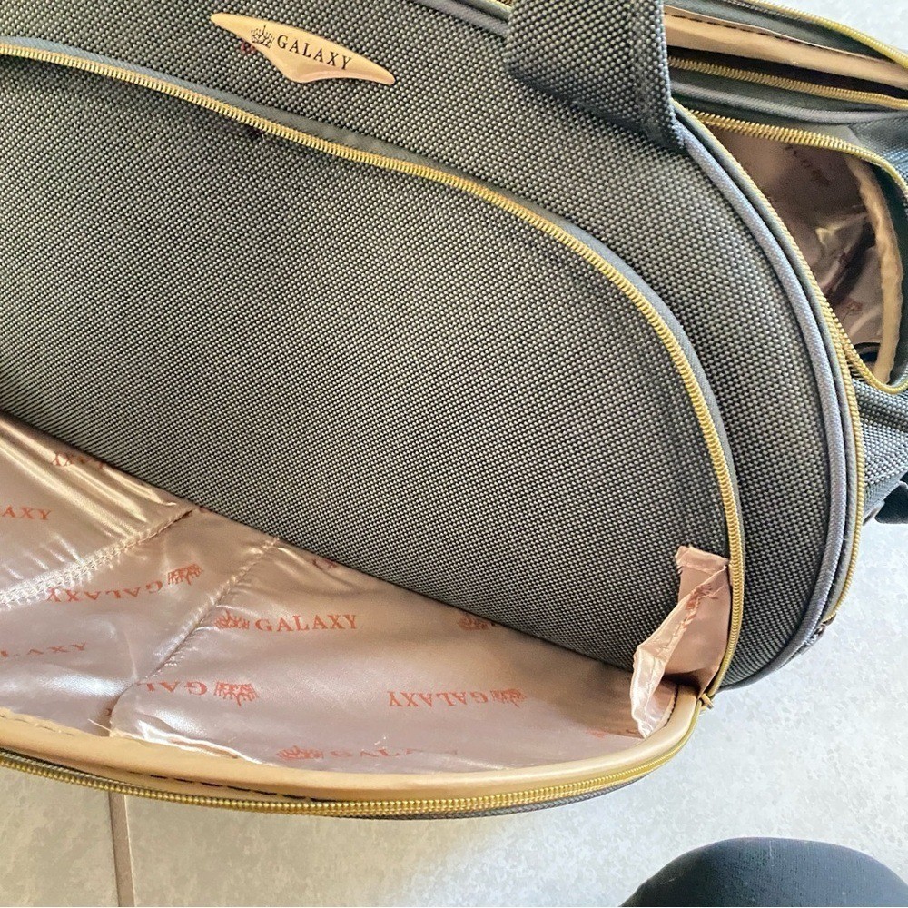 GALAXY GREY DUFFLE TROLLEY BAG