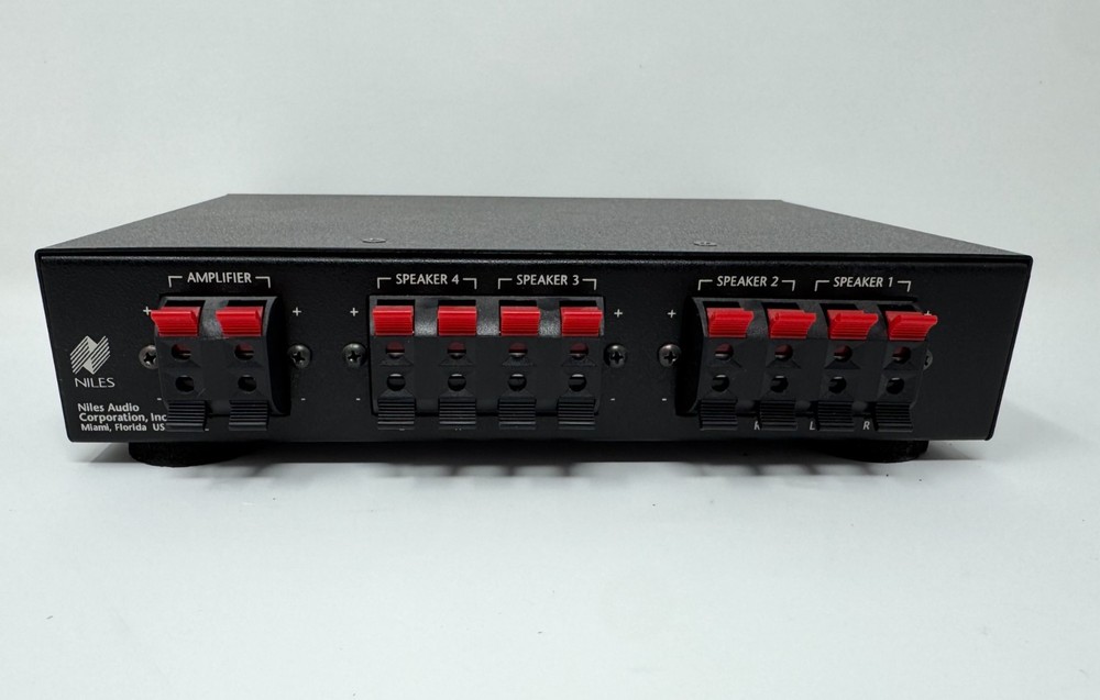 Niles SPS-4 Speaker Selection System- 4 Port Stereo Switch Distribution System