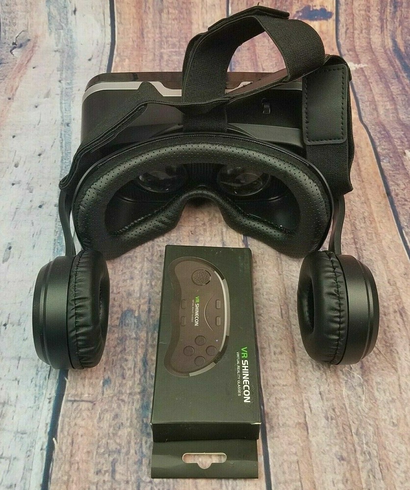 2018 Upgrade Version Pansonite VR Headset with Remote Controller 3D Virtual