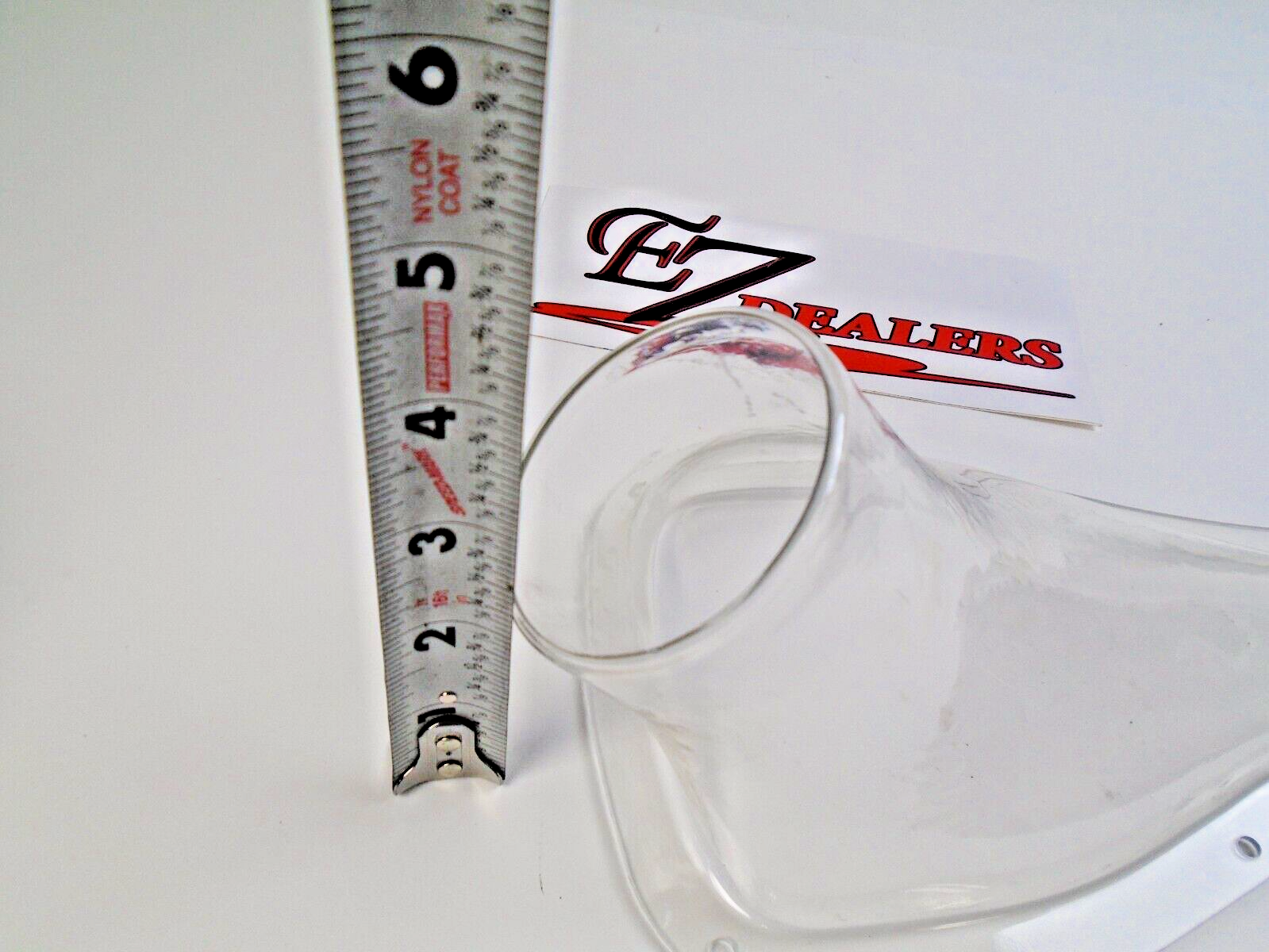 NACA DUCT SINGLE OUTLET CLEAR NEW !!!