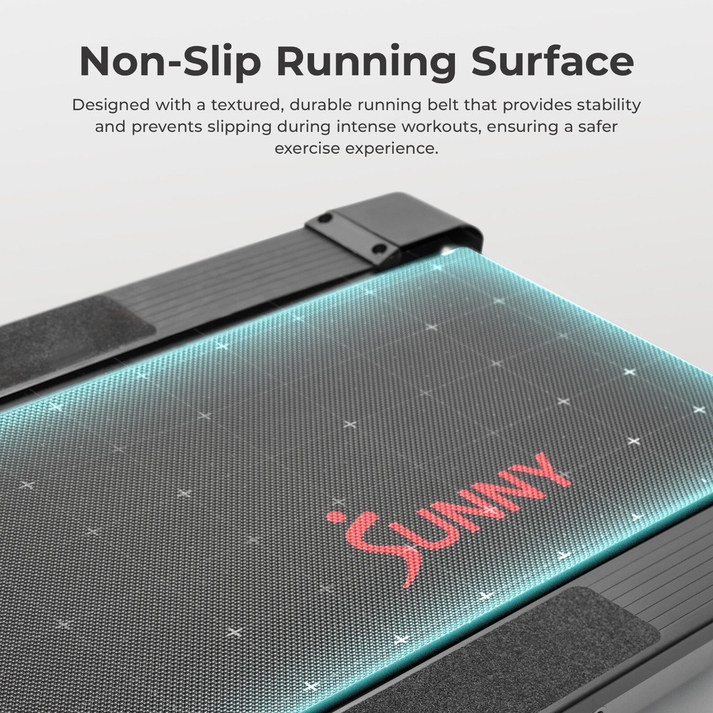 Portable Walking Treadmill Smart Manual Bluetooth Compact Foldable Non Slip Run