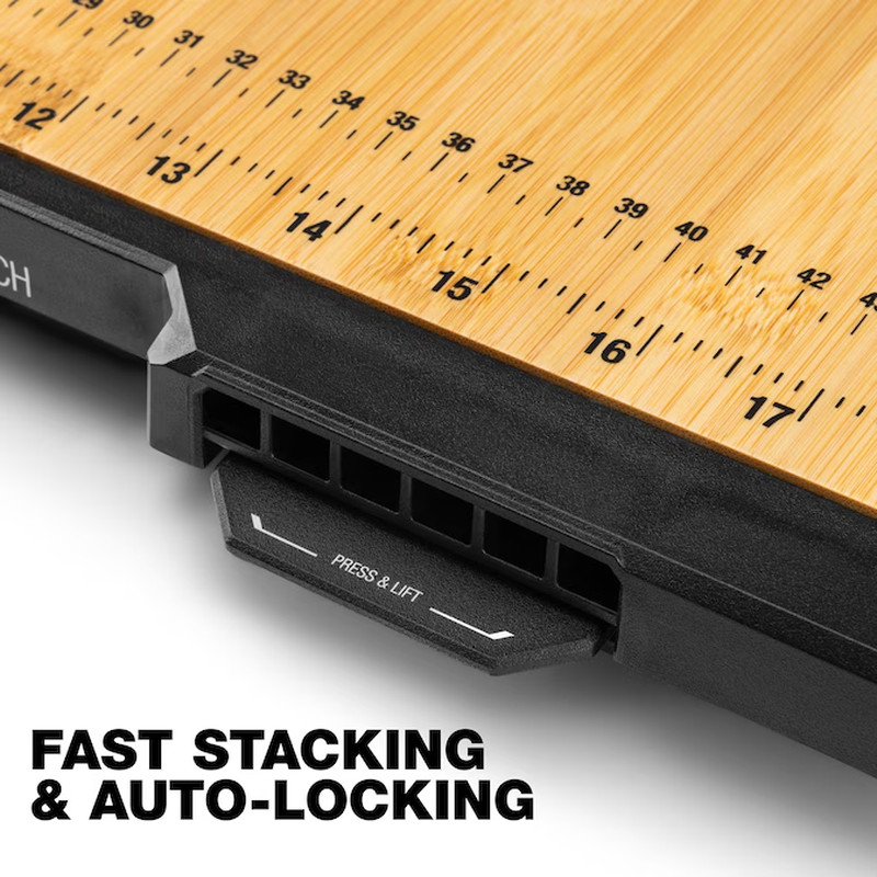 TOUGHBUILT STACKTECH Wood Work Surface