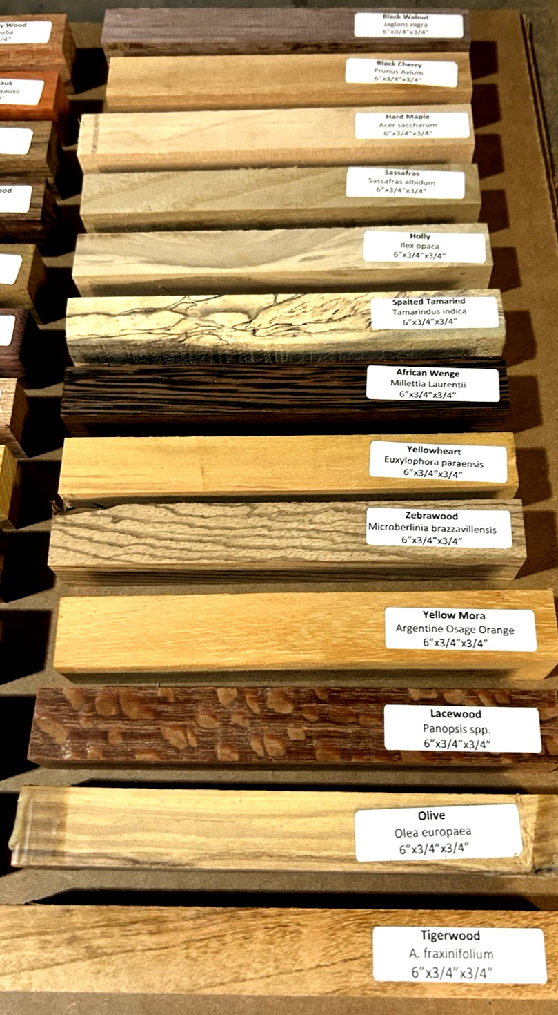 26 DIFFERENT PIECES BEAUTIFUL KILN DRIED PEN LATHE BLANKS ~6" X 3/4" X 3/4"