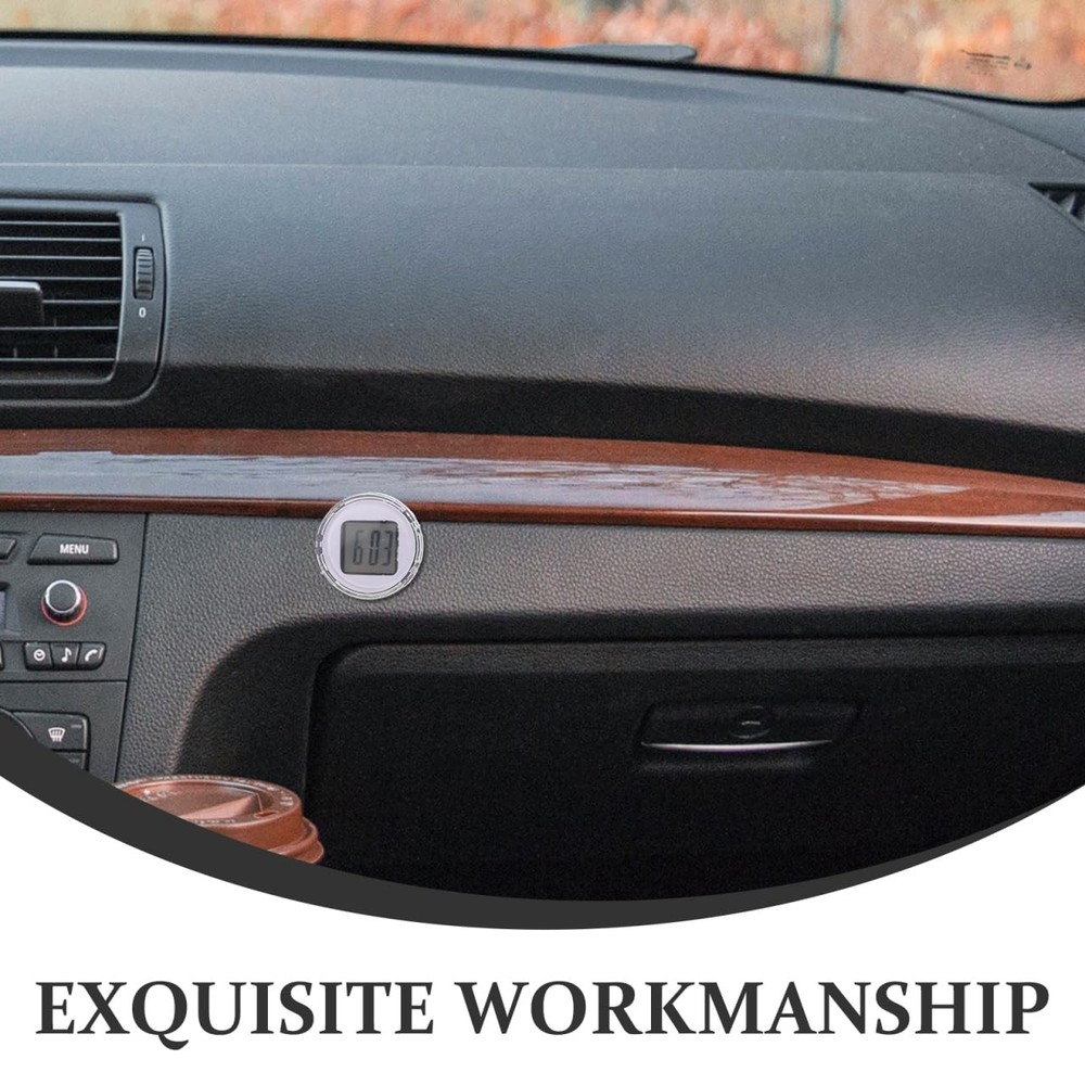 Timer Clock Mini Motorcycle Clocks, 3pcs On Motorcycle, Shockproof Stick- on ...