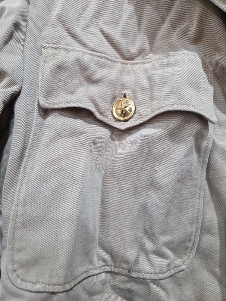 Vintage Navy Officers Jacket - Khaki