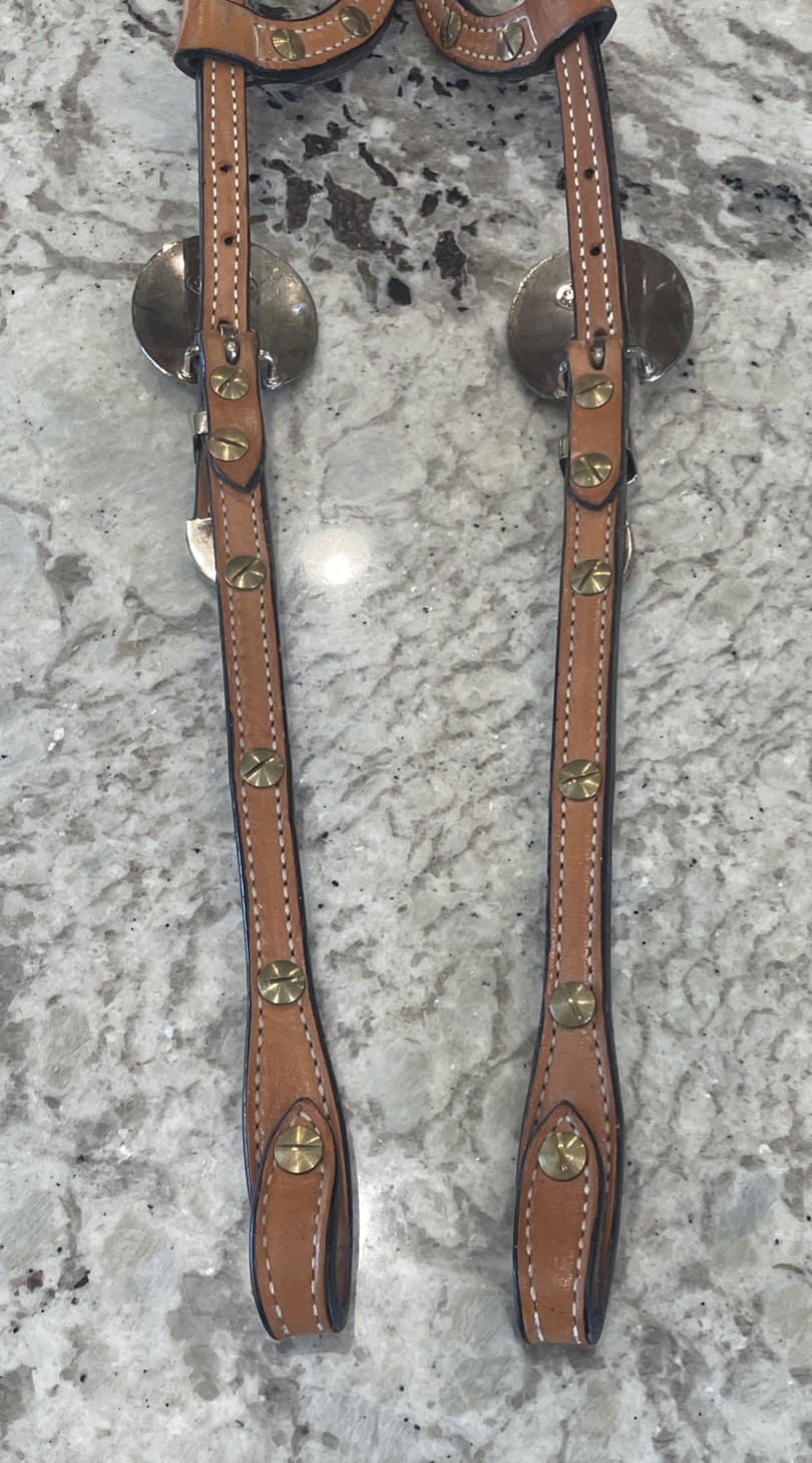 Dale Chavez Show Headstall Double Ear