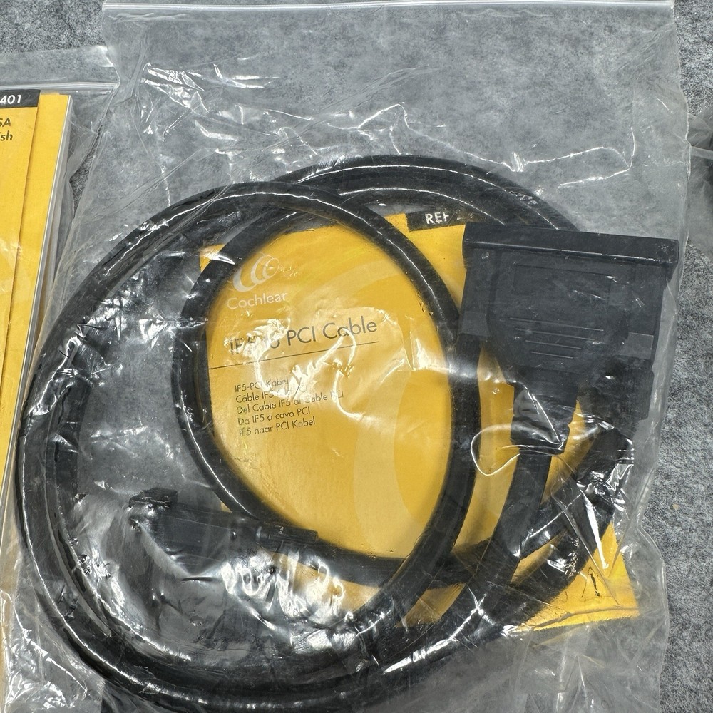 Cochlear Nucleus Bundle Processor Control Interface Cables Control Knob Software