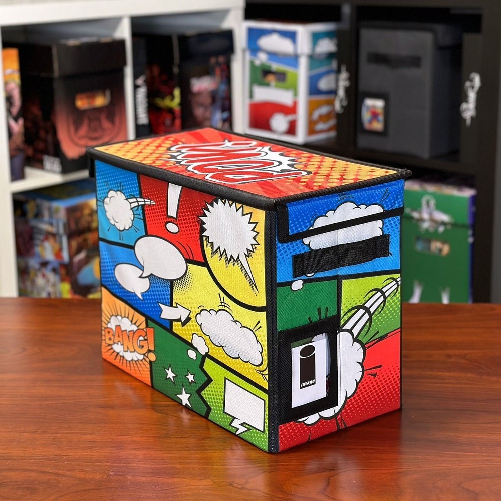 5 BCW POW Art Comic Book Foldaway Totes