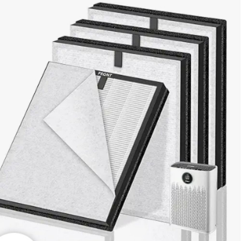 Air Purifier Ecoself HAP603 Replacement Filters 4 Pack