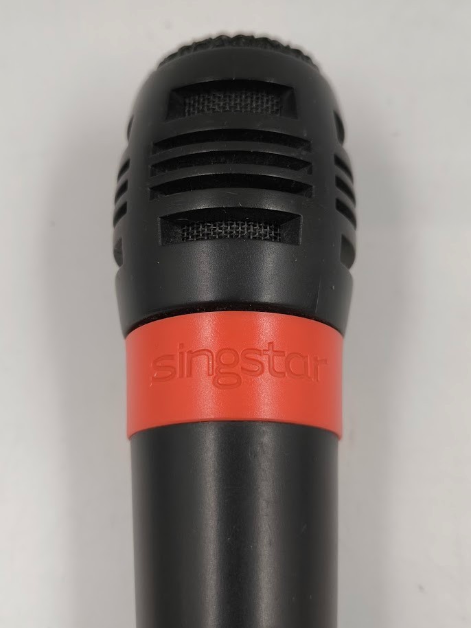 Playstation 2 PS2 Microphones Singstar Working Black