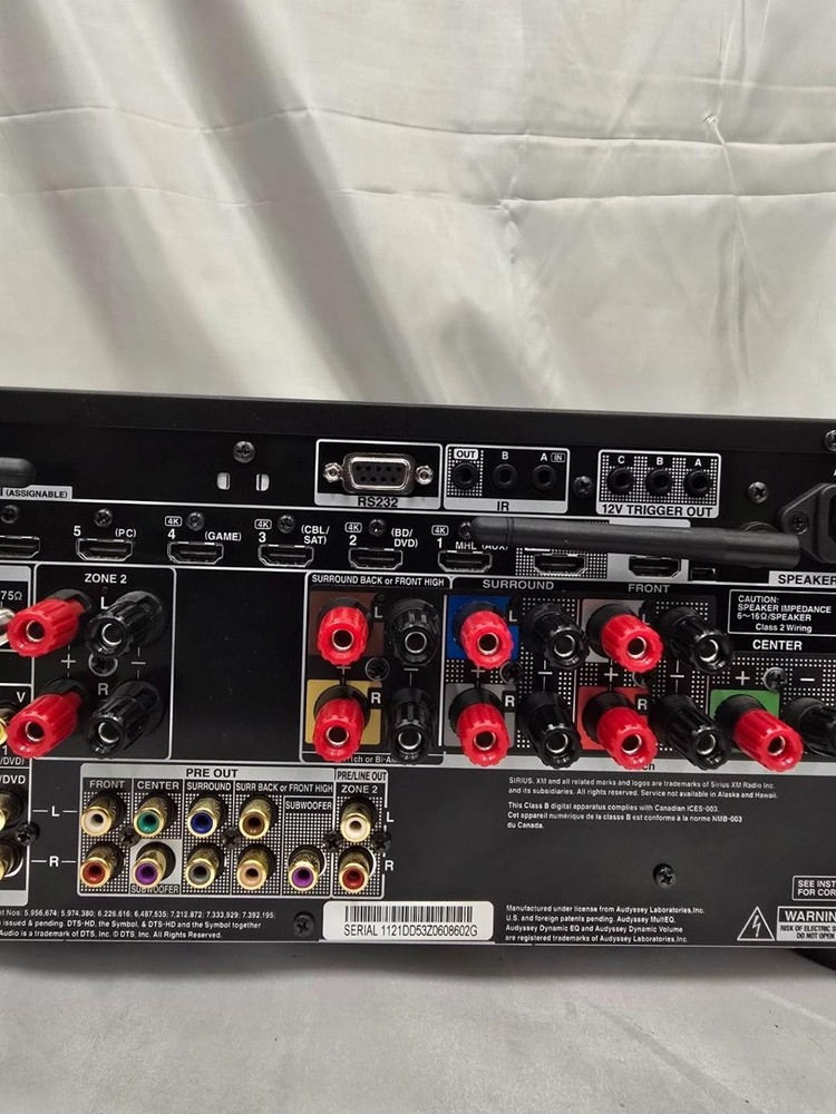 Integra DTR-30.5 7.2 AV Receiver Tested Working Good Condition