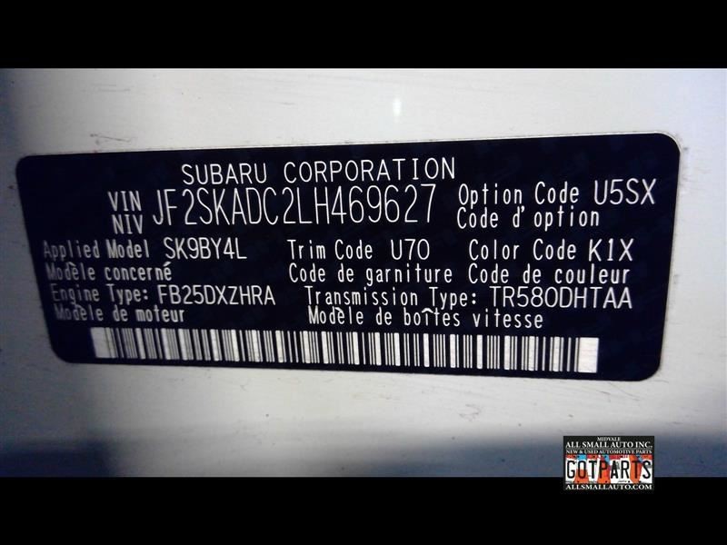 Speedometer MPH Base Fits 20 FORESTER 181192