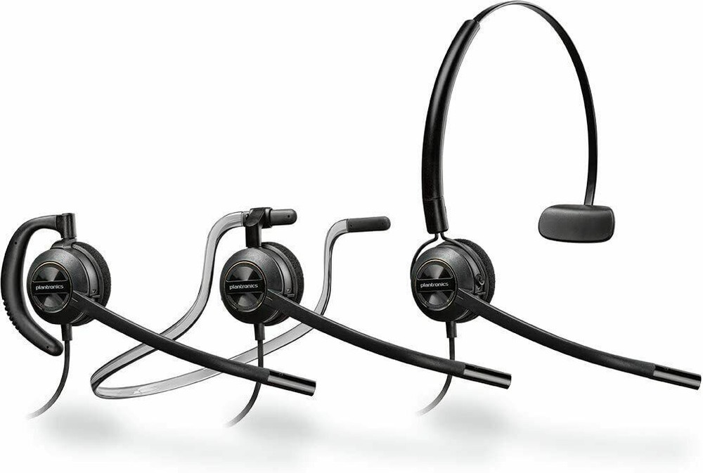 Plantronics EncorePro 540 Monaural Convertible Headset HW540.