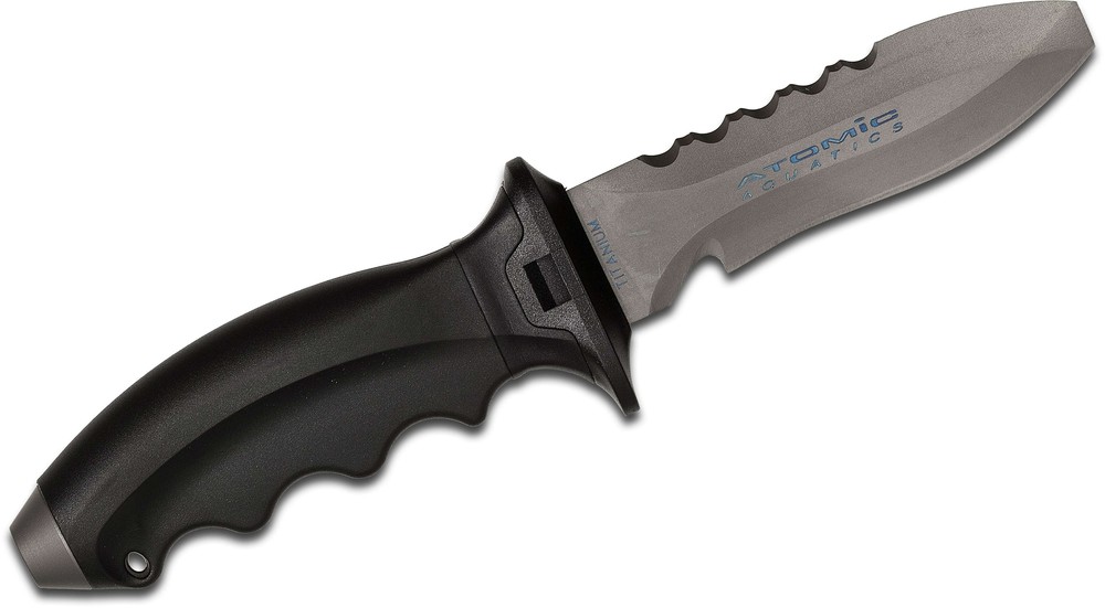 Atomic Aquatics Ti6 Titanium Blunt Tip Knife