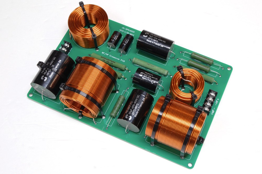 Crossover PCB set for the JS Speaker HCS-LTB-MAX - 3-Way DIY Speaker Design