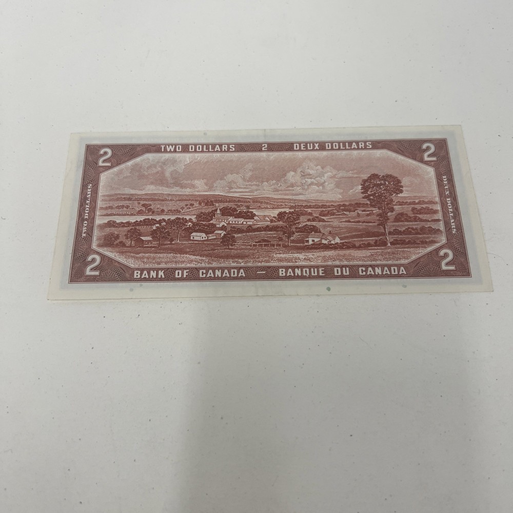 Bank Of Canada 67b Devils Face 1954 Uncirculated