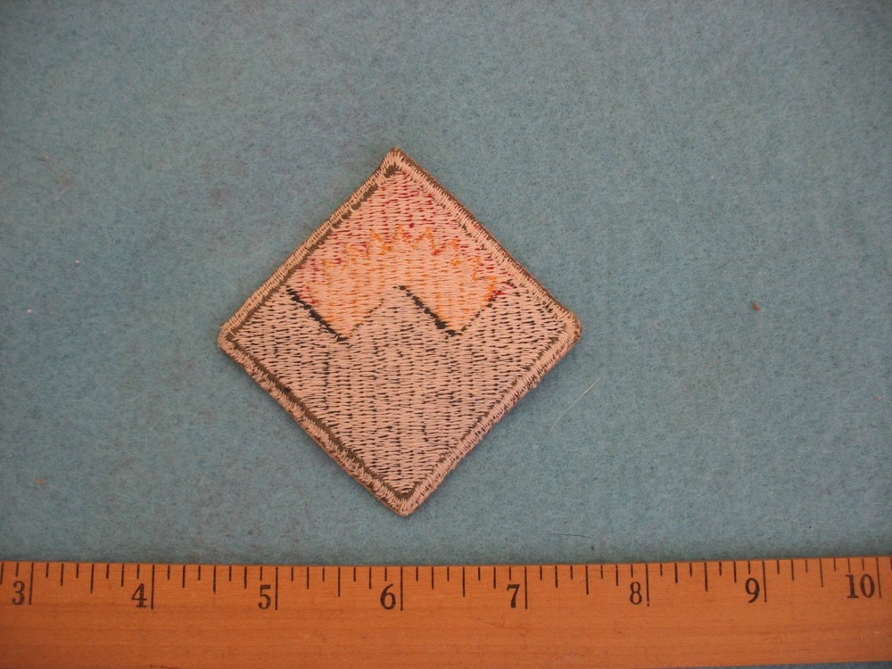 Original unused WWII US Army Western Defense Command shoulder patch