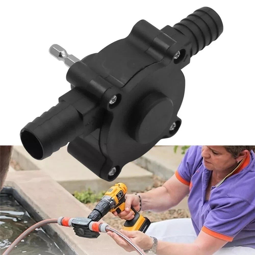 Drill Driven Water Pump for Quick Liquid Transfer