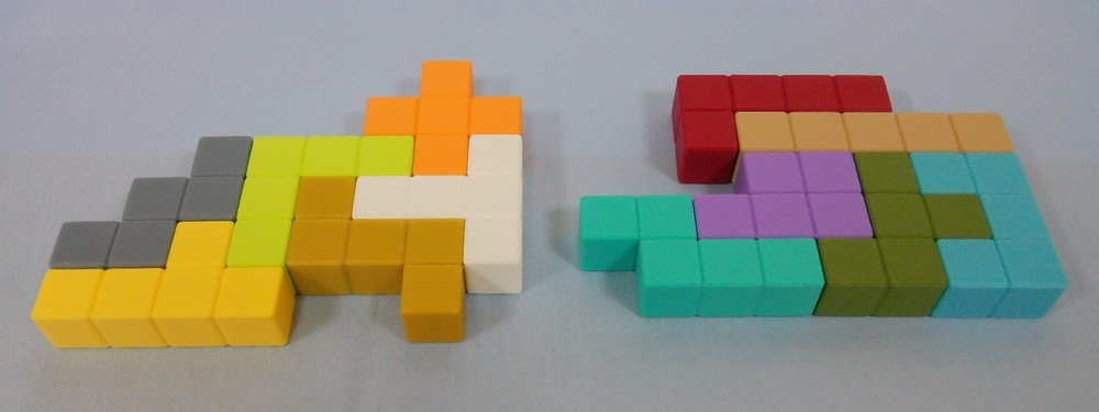 3-D Printed Pentominoes Puzzle