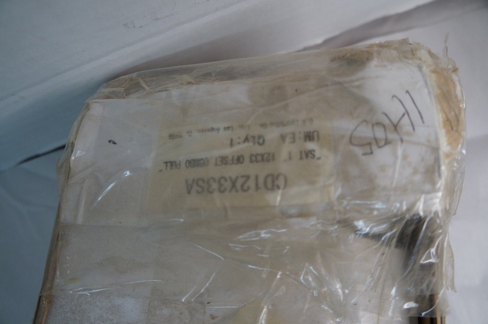 CD12X33SA Satin Anodized 12" X 33" back to back offset combination push and pull