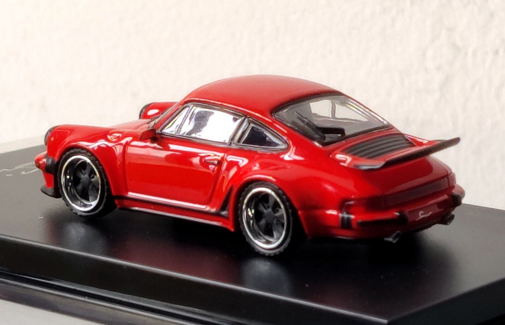 Hobbyfans 02RD 1/64 Porsche Code HF64-Singer 930 Turbo Study Silver