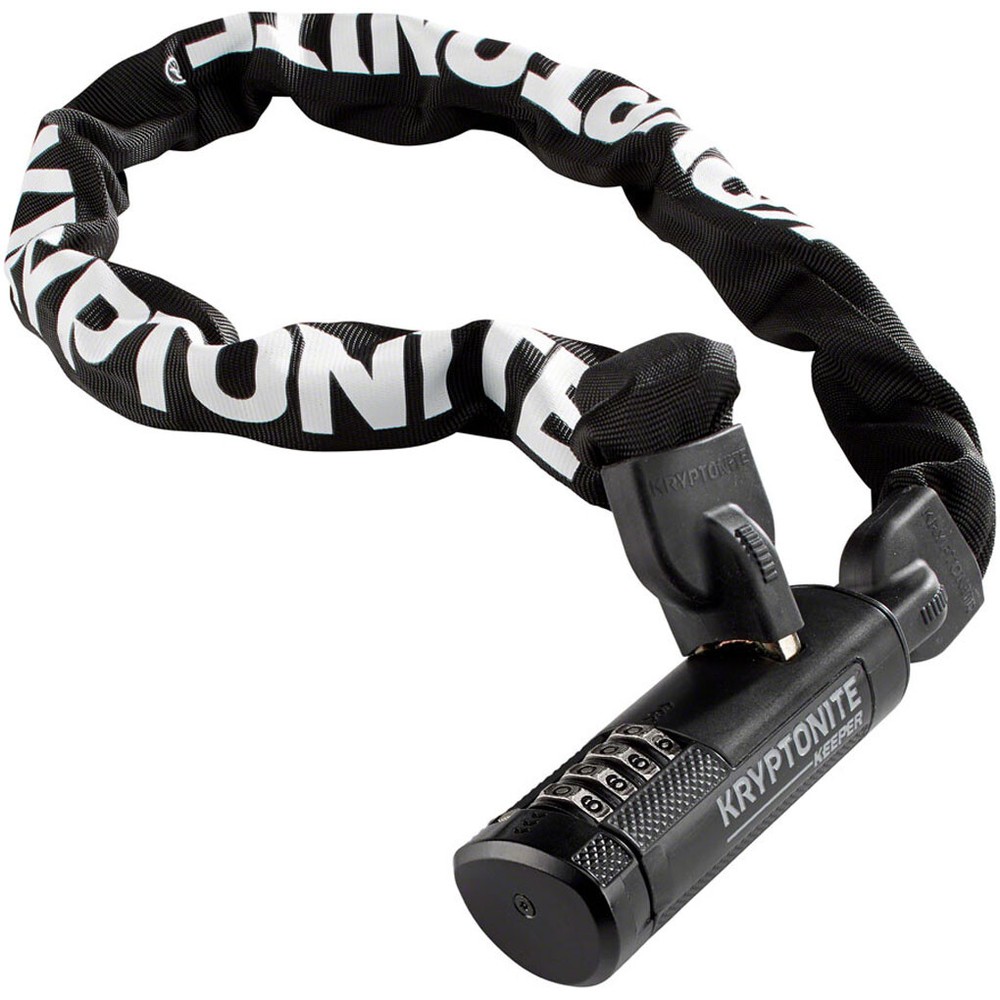 Kryptonite Keeper 790 Chain Lock with Combination 90cm Length End Link Lock
